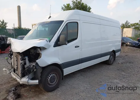 2021 Mercedes-Benz Sprinter 2500 High Roof I4 из США, поврежденный, VIN W1W40CHY4MT054312